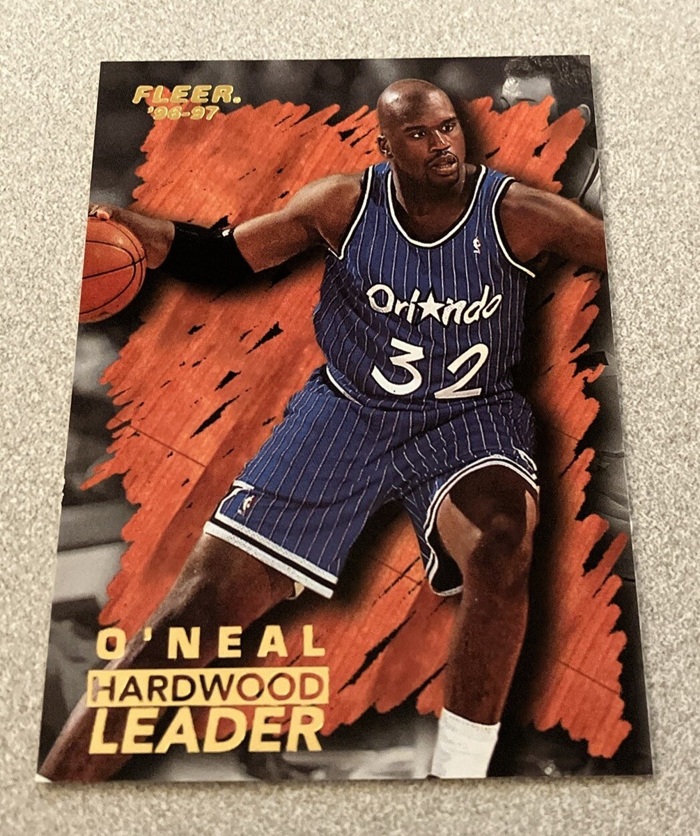 1996-97 Fleer Hardwood Leader #138 Shaquille O'Neal Magic | eBay