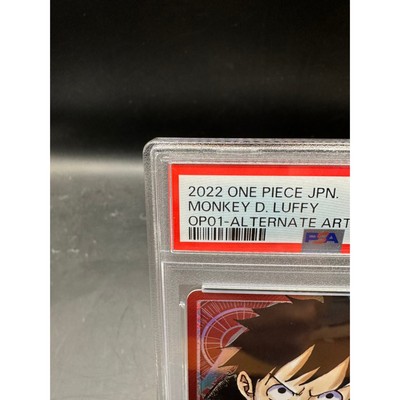 PSA 10 Monkey D Luffy OP01-003 Leader Parallel Romance Dawn ONE