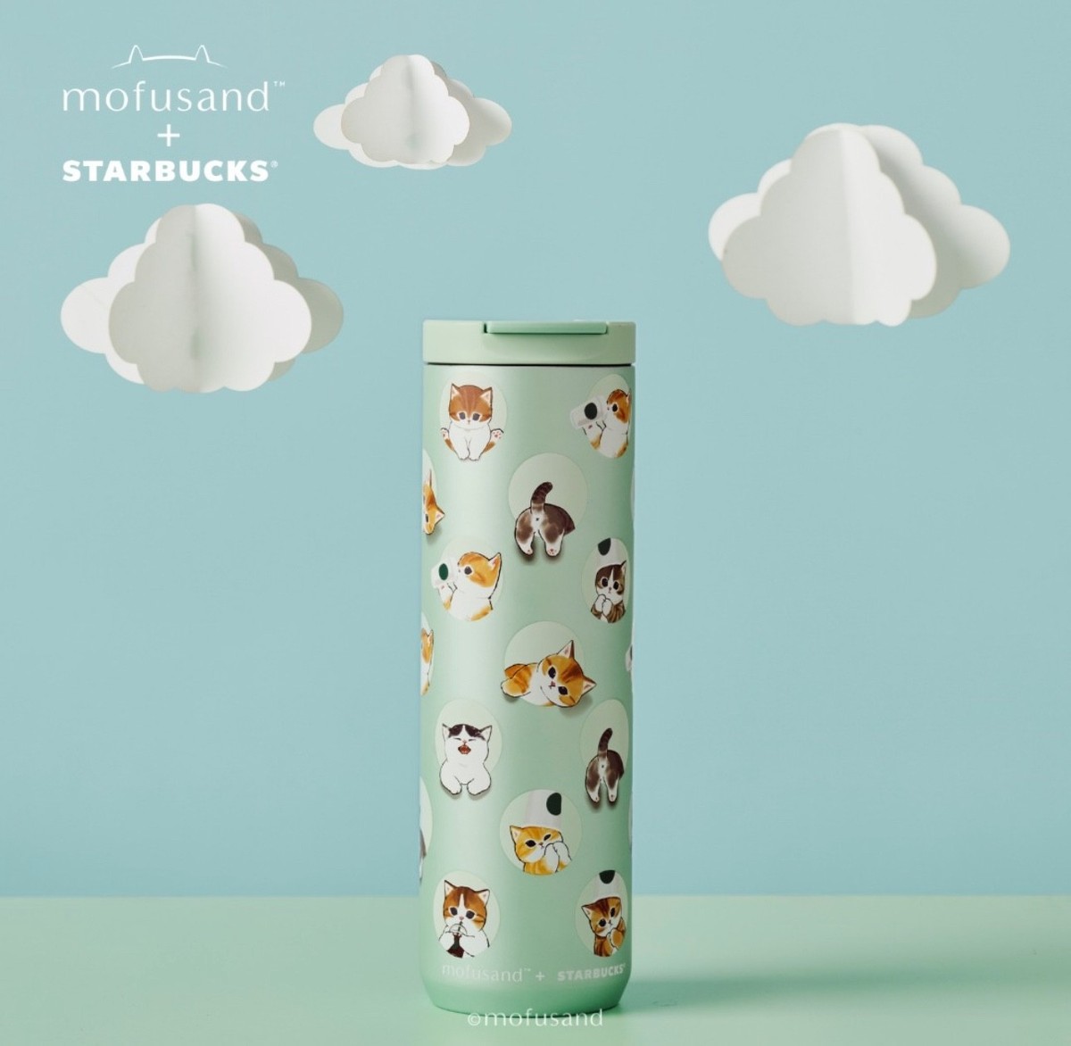 FREE SHIPPING!) Starbucks Singapore x Mofusand Exclusive