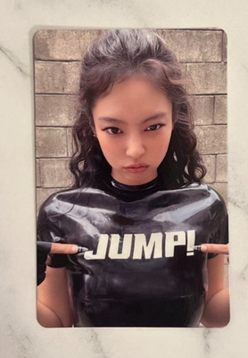 BLACKPINK JENNIE WORLD TOUR DEADLINE JUMP Photocard PC Photo card
