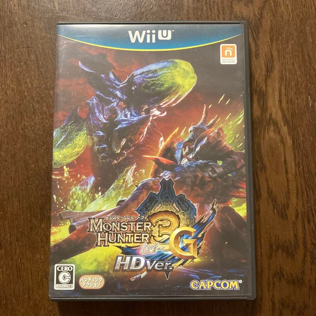 Nintendo Wii U Monster Hunter 3 Tri G HD Ver 2016 Japanese Games
