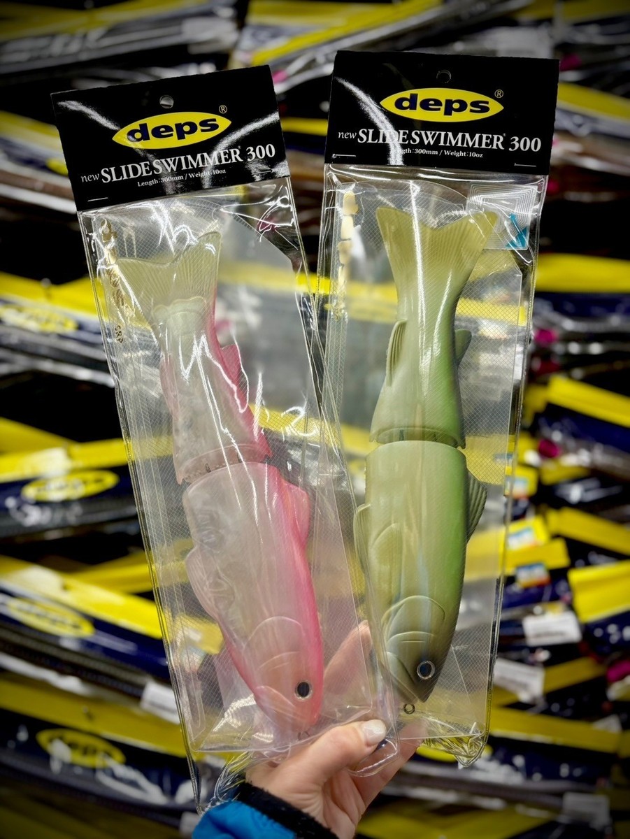 deps New SLIDE SWIMMER 300 Deadly Keta Bass 10oz Floating Glide