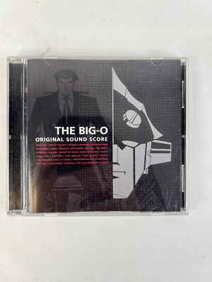 The Big O - THE ORIGINAL SOUND SCORE RARE ANIME big-o big 0 CD ost