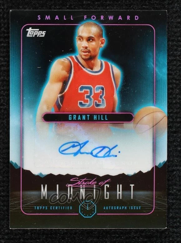 Grant Hill Basketball Autographed Sports Trading Cards