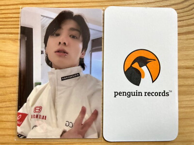 JUNGKOOK BTS - SOLO ALBUM GOLDEN M2U RECORD LUCKY DRAW PHOTO CARD