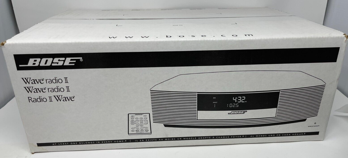 Bose Wave Radio II - Graphite Gray (AWR1B1) for sale online | eBay