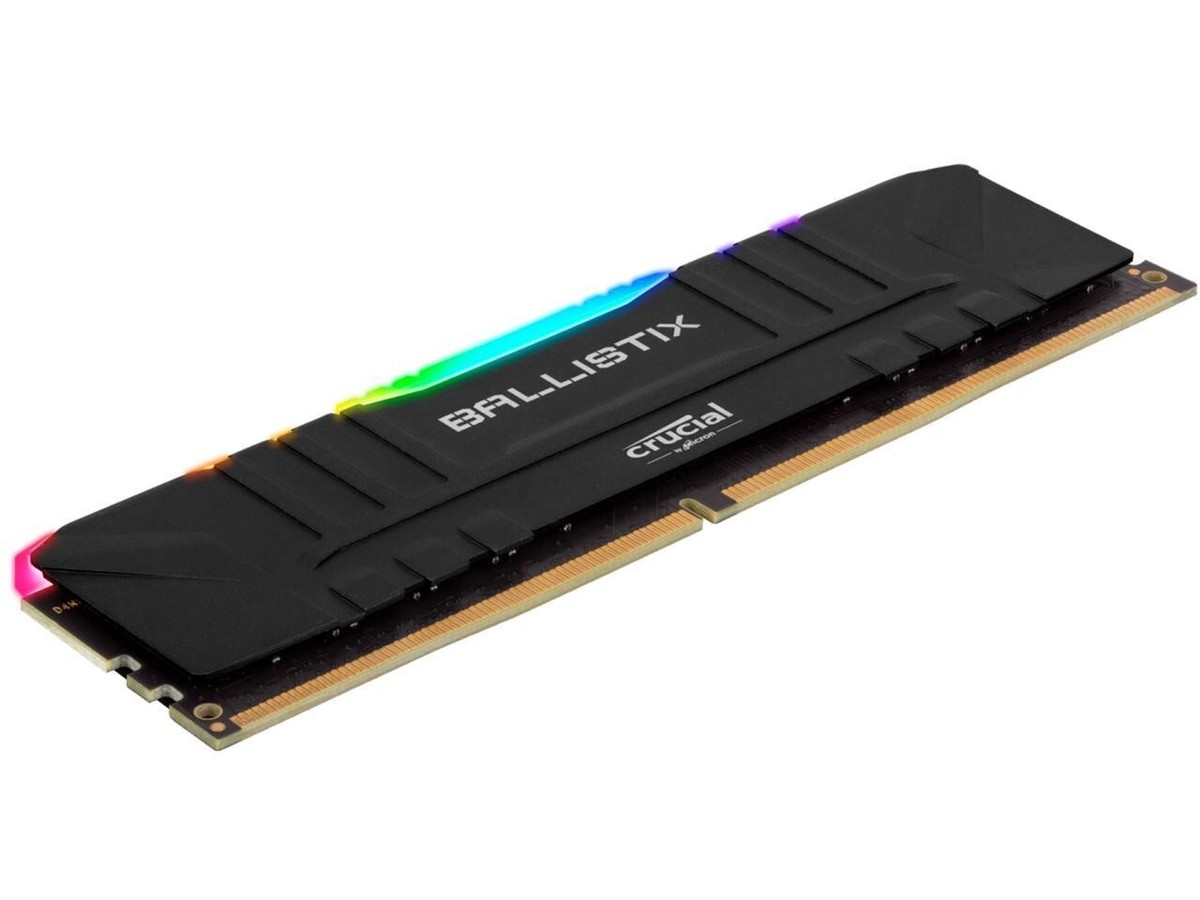 Crucial Ballistix 16GB(8Gx2)3200 DRAM RGB Desktop Gaming Memory