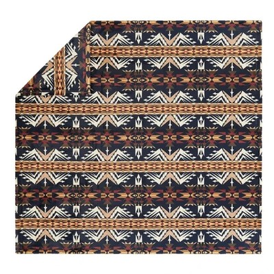 Pendleton Faux Fur Luxe Blanket - Twin 66 in x 92 - Echo Peaks