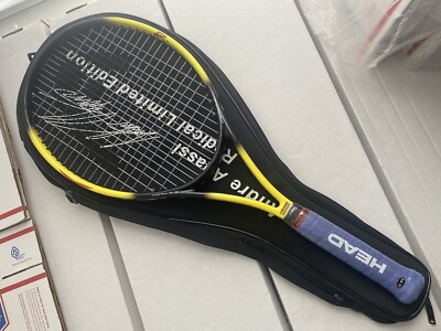 ANDRE AGASSI Head Radical Limited Edition Tennis Racket OS 4 1/2