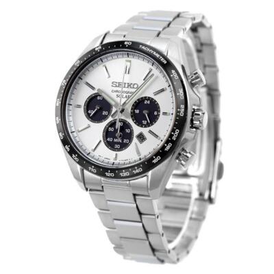 SEIKO SELECTION SBPY165 Series Silver White Panda Solar