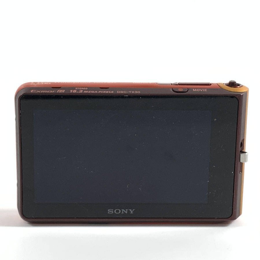 Sony Cyber-shot DSC-TX30 18.2MP Digital Camera - Orange for sale