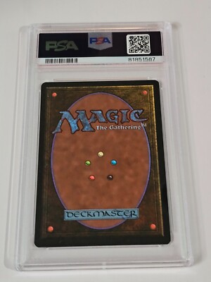 Library of Alexandria Arabian Nights PSA 7 Mtg Magic the Gathering