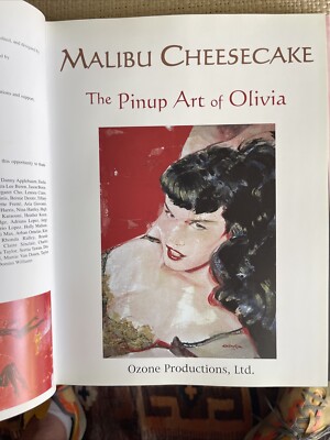 Malibu Cheesecake : The Pinup Art of Olivia Signed First Edition