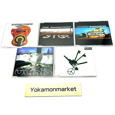 Oasis Complete Singles collection Box 94-05 limited japan used F/S