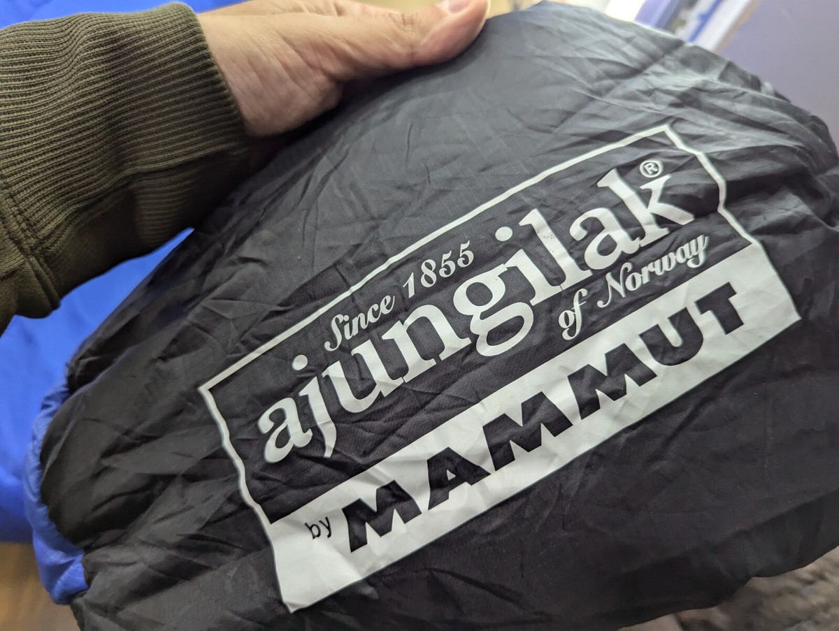 Mammut Tundra 195 R Sleeping Bag Ajungilak Winter Blue 195cm