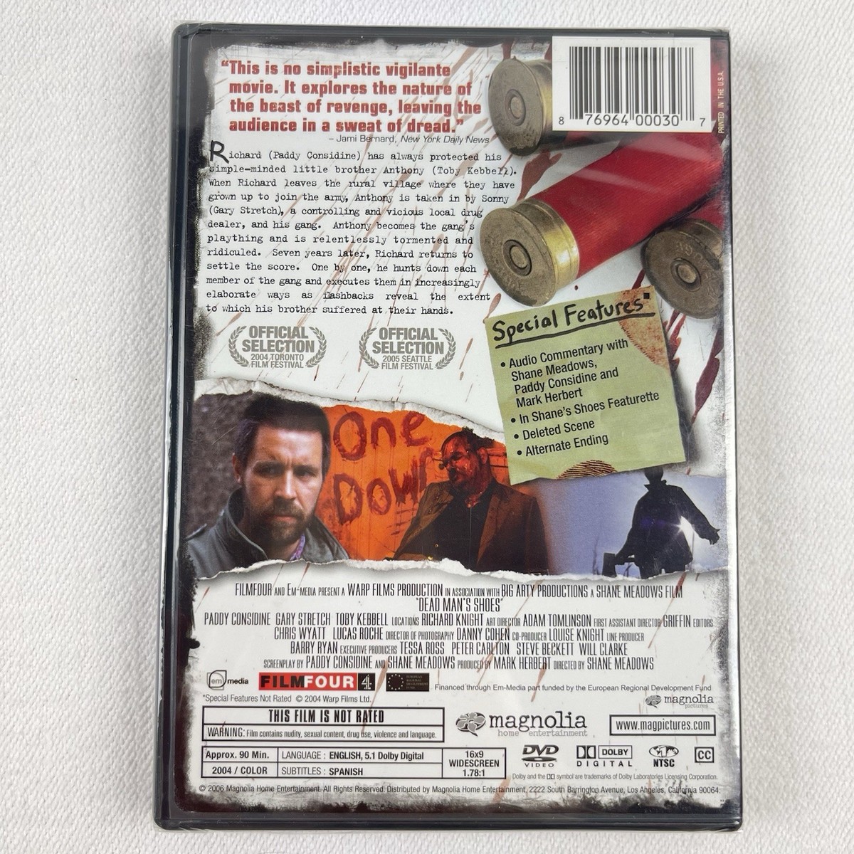 Dead Man's Shoes (DVD, 2004) Brand New Sealed 876964000307| eBay