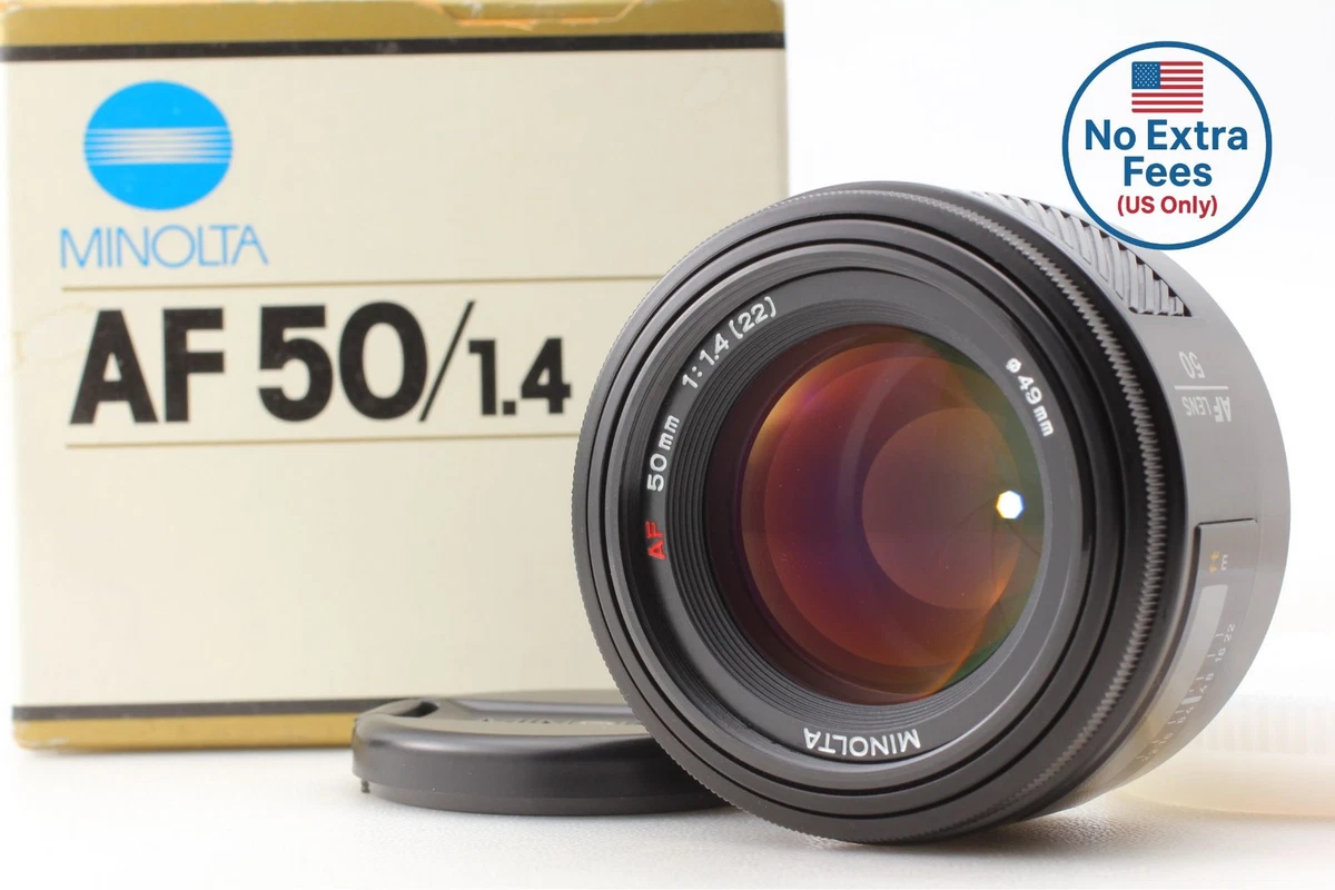 Minolta f/1.4 Lenses 50mm Focal for sale - eBay