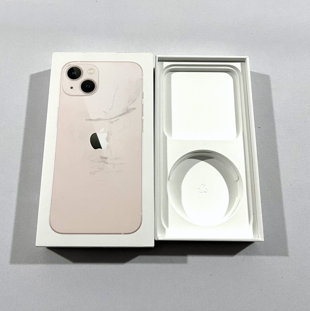 BOX ONLY Apple iPhone 13 Pink 128GB Replacement MLA73LL/A A2482 | eBay