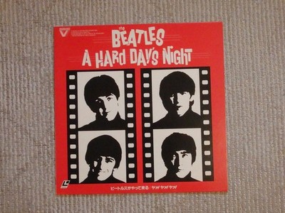 THE BEATLES - A HARD DAYS NIGHT G88F5302 Laserdisc Japan | eBay