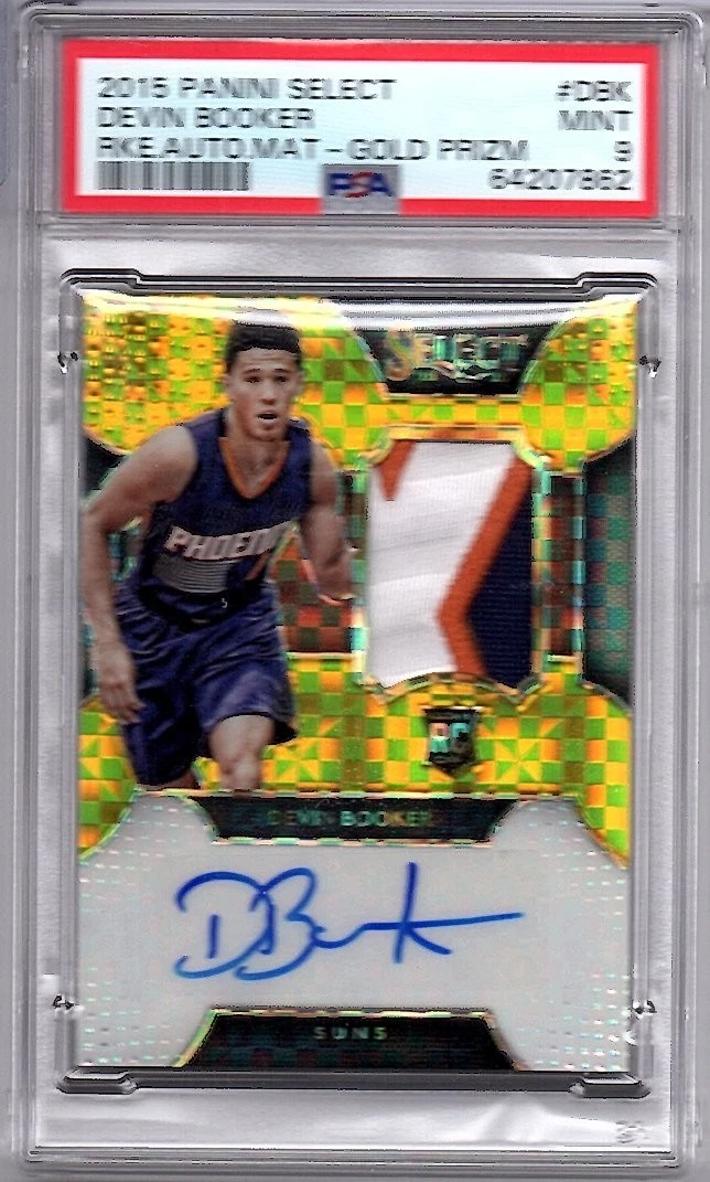 Devin Booker 9 Graded Basketball Sports Trading Cards