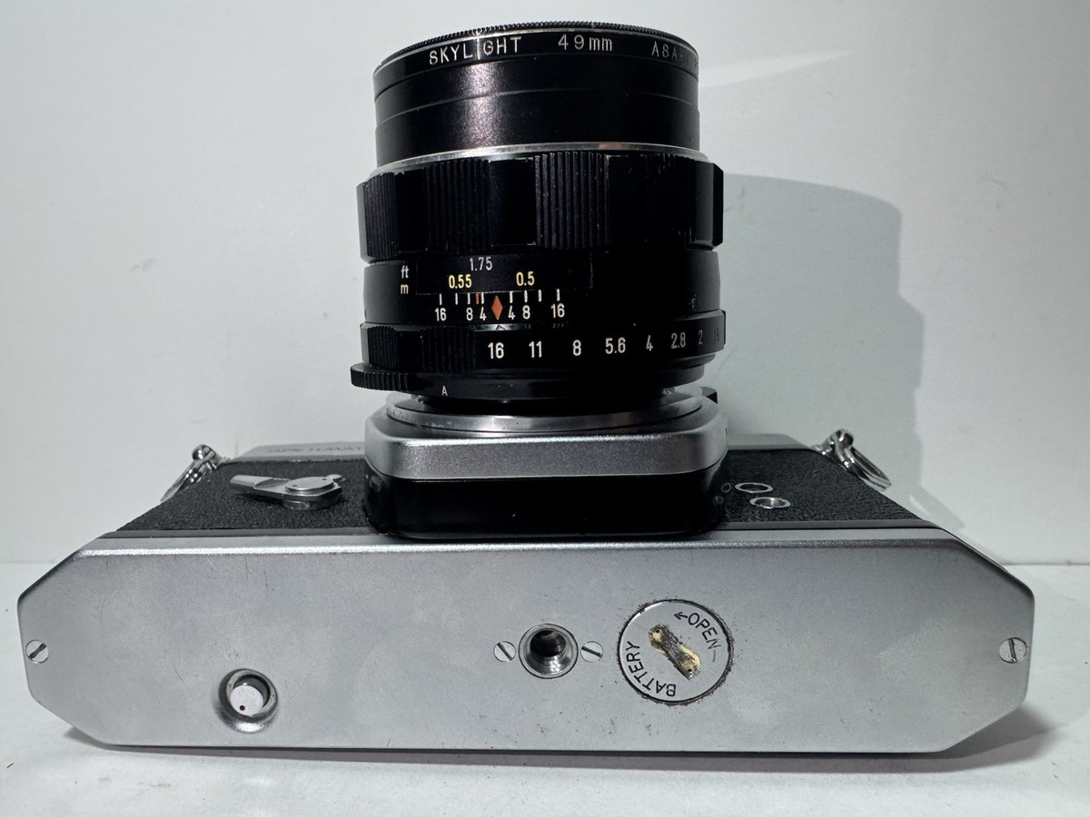 Asahi Pentax Spotmatic SP SLR FILM CAMERA F 1.4/50MM LENS WORKS
