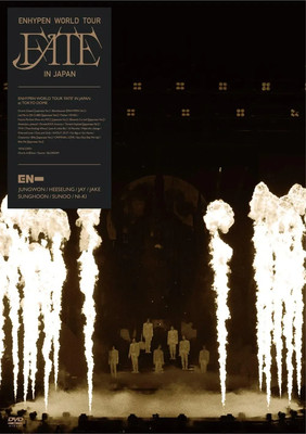 ENHYPEN WORLD TOUR 'FATE' IN JAPAN DVD Standard First Press
