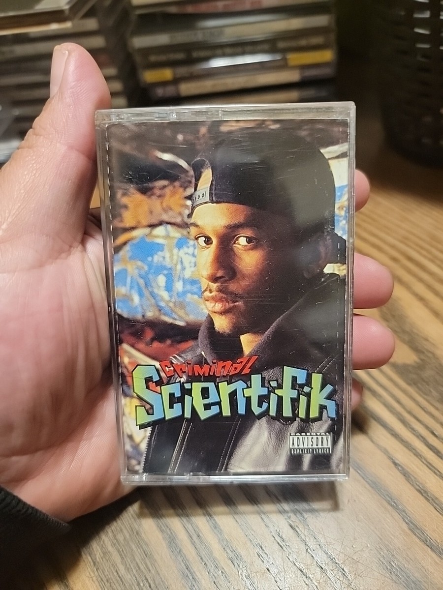 Criminal By Scientifik (Definite Records 1994 Cassette Tape) ED