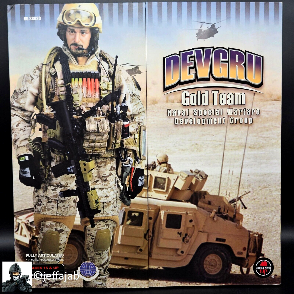 1:6 scale Soldier Story DEVGRU Gold Team 12