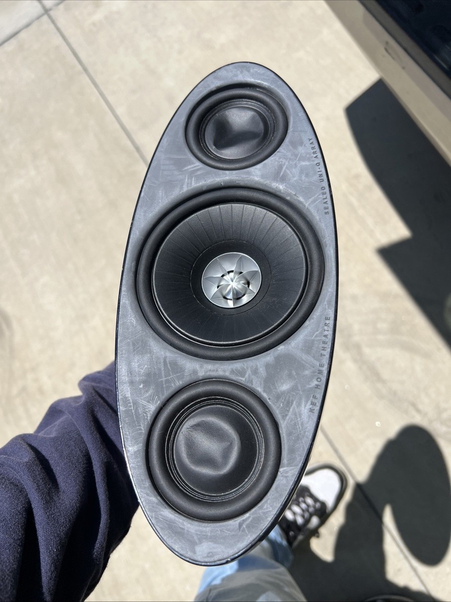 KEF HTS-3001 SP3588 center channel Dent Pasdive Woofer Center