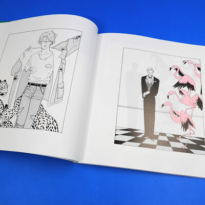 ANGEL EYES Banana Fish Art Book Akimi Yoshida Anime Manga Yaoi Ash