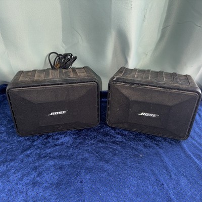 BOSE Roommate II Powered Bookshelf Speakers w/ Power Cord & 1/8