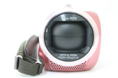 Panasonic HC-V520M Pink Digital HD Video Camera Memory 32GB 50x