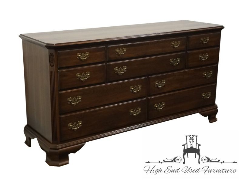 ETHAN ALLEN Georgian Court Solid Cherry Traditional Style 66