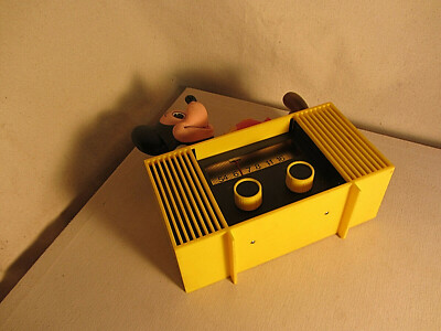 VTG DISNEY 1960S MICKEY MOUSE HI-FI RADIO AM TABLETOP 9V CONCEPT