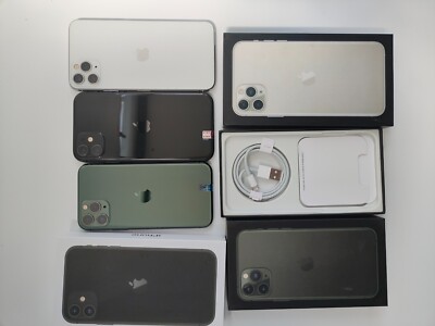 Apple iPhone 11 11 pro 11 pro max Unlocked 64GB 128GB 256GB - GOOD