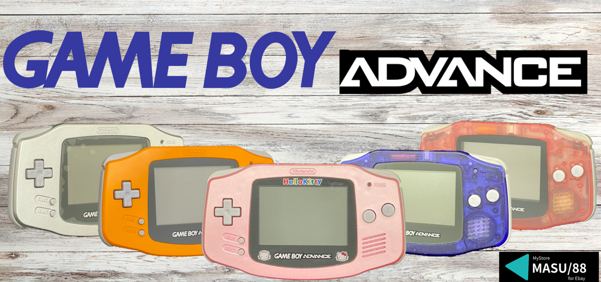 L4444 Nintendo Gameboy Advance SP console Azlight Blue Japan GBA