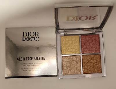 DIOR Backstage Glow Face Palette Highlighter 004 ROSE GOLD .35oz