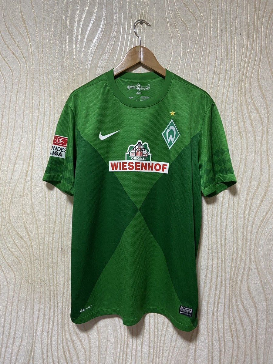 WERDER BREMEN 2012 2013 HOME SHIRT JERSEY NIKE 479843-377 sz L #24