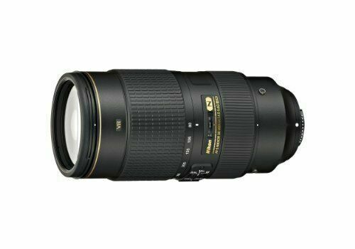 Nikon AF NIKKOR VR 80-400mm f4.5-5.6D ED Zoom Lens, Hood & Collar