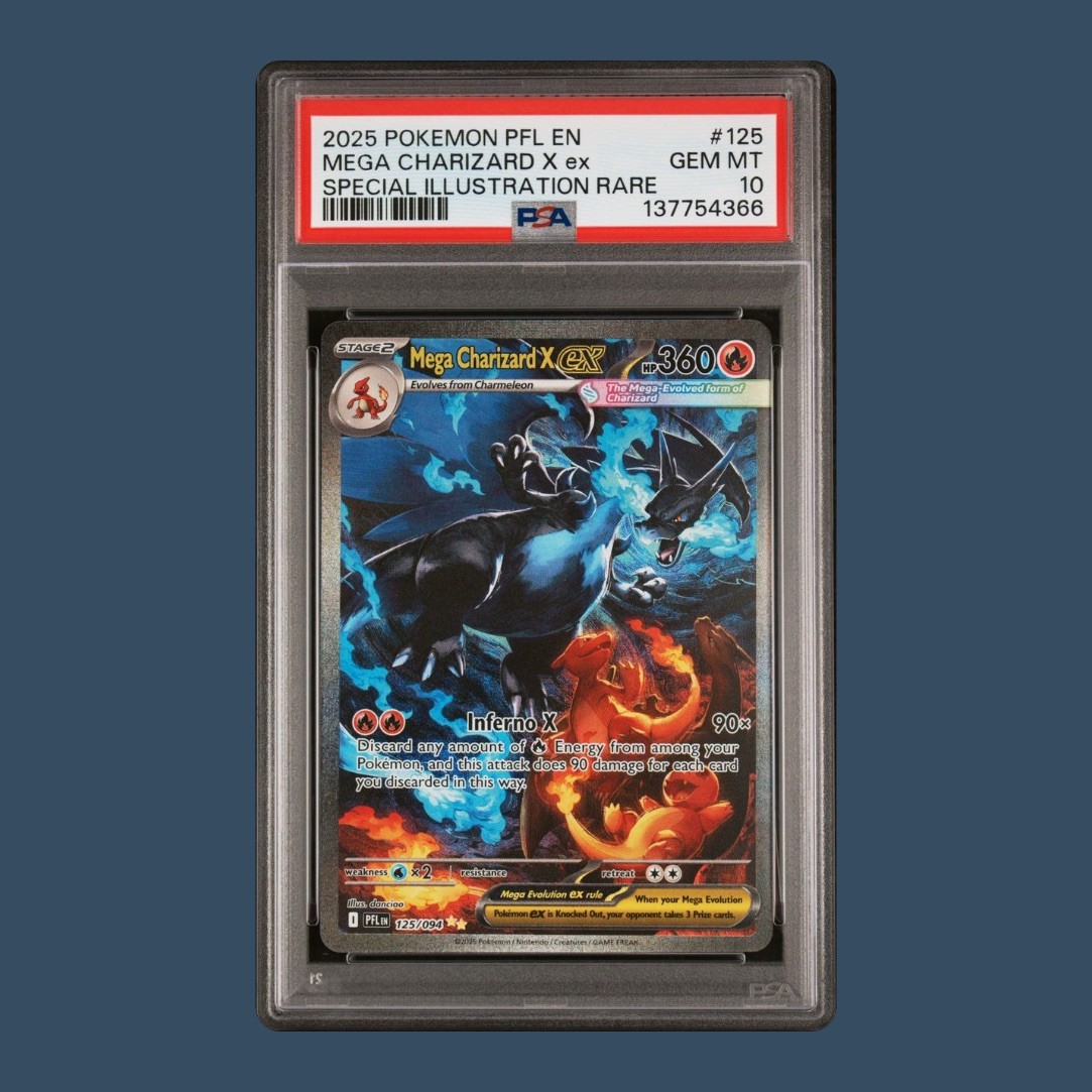 2025 POKEMON PHANTASMAL FLAMES 125 MEGA CHARIZARD EX SPECIAL