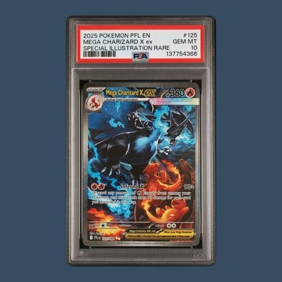 2025 POKEMON PHANTASMAL FLAMES 125 MEGA CHARIZARD EX SPECIAL
