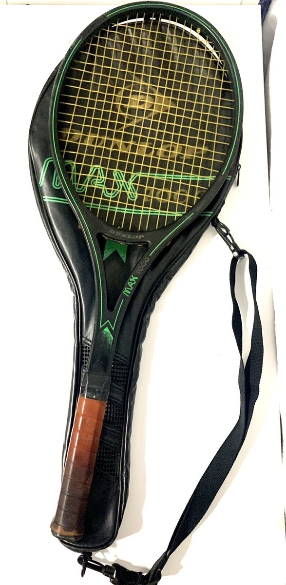 Tennis Racquet Racket Vintage Dunlop Max 200G Original Bag McEnroe