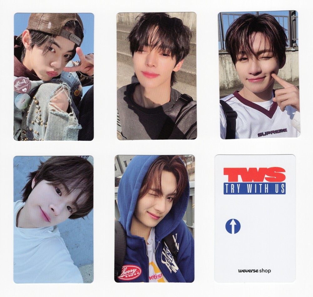 TWS - 3rd Mini TRY WITH US [WEVERSE SHOP] PREORDER FANSIGN