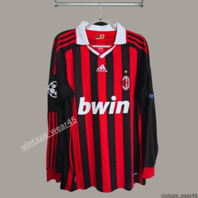 AC Milan Ronaldinho #80 2009/10 UEFA Champions League Long sleeve