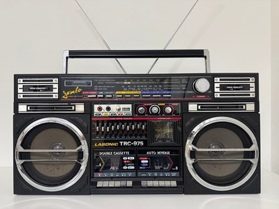 Lasonic TRC-975 Radio Boombox - Black for sale online | eBay