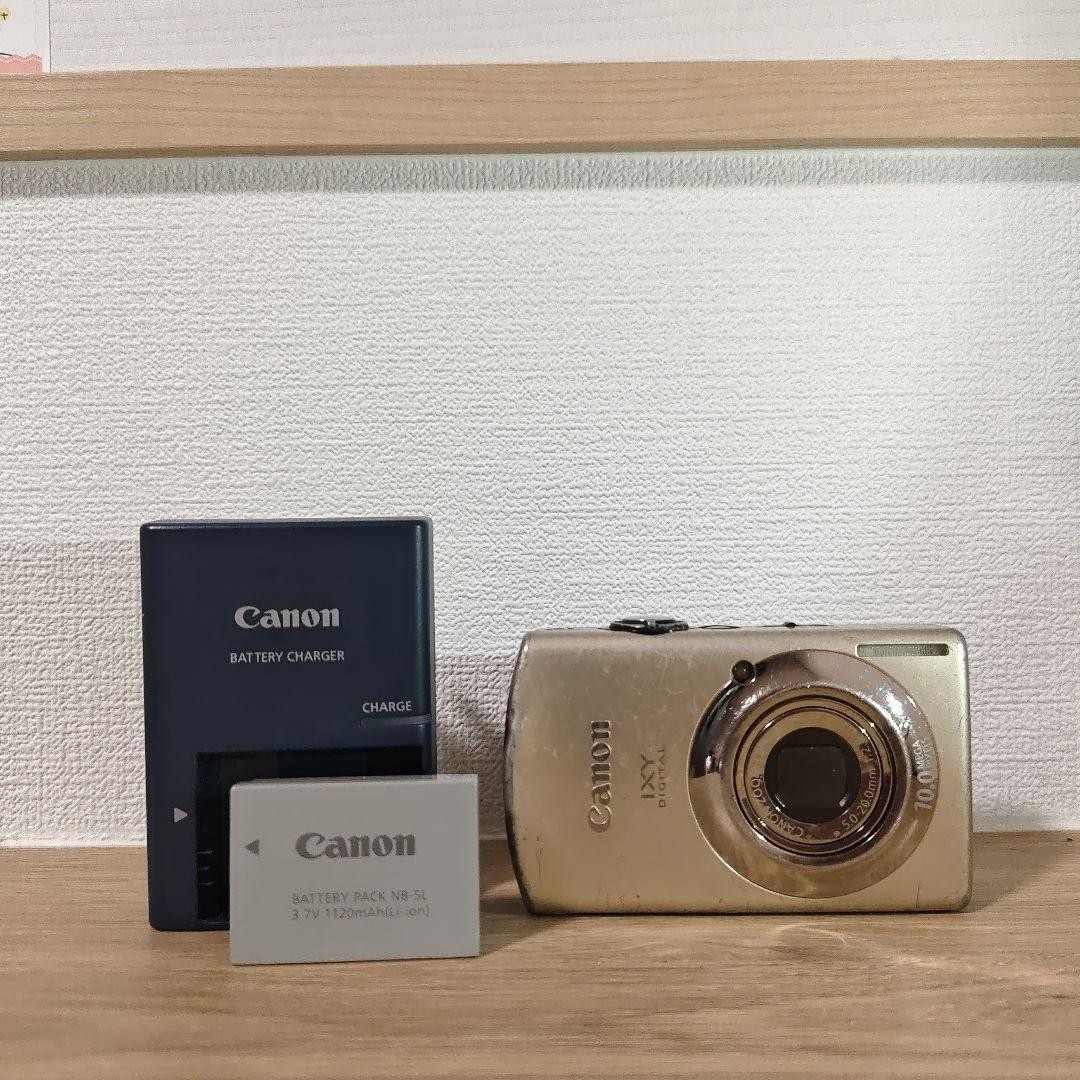 Canon IXY DIGITAL 920 IS 10.0MP Compact Digital Camera Gold