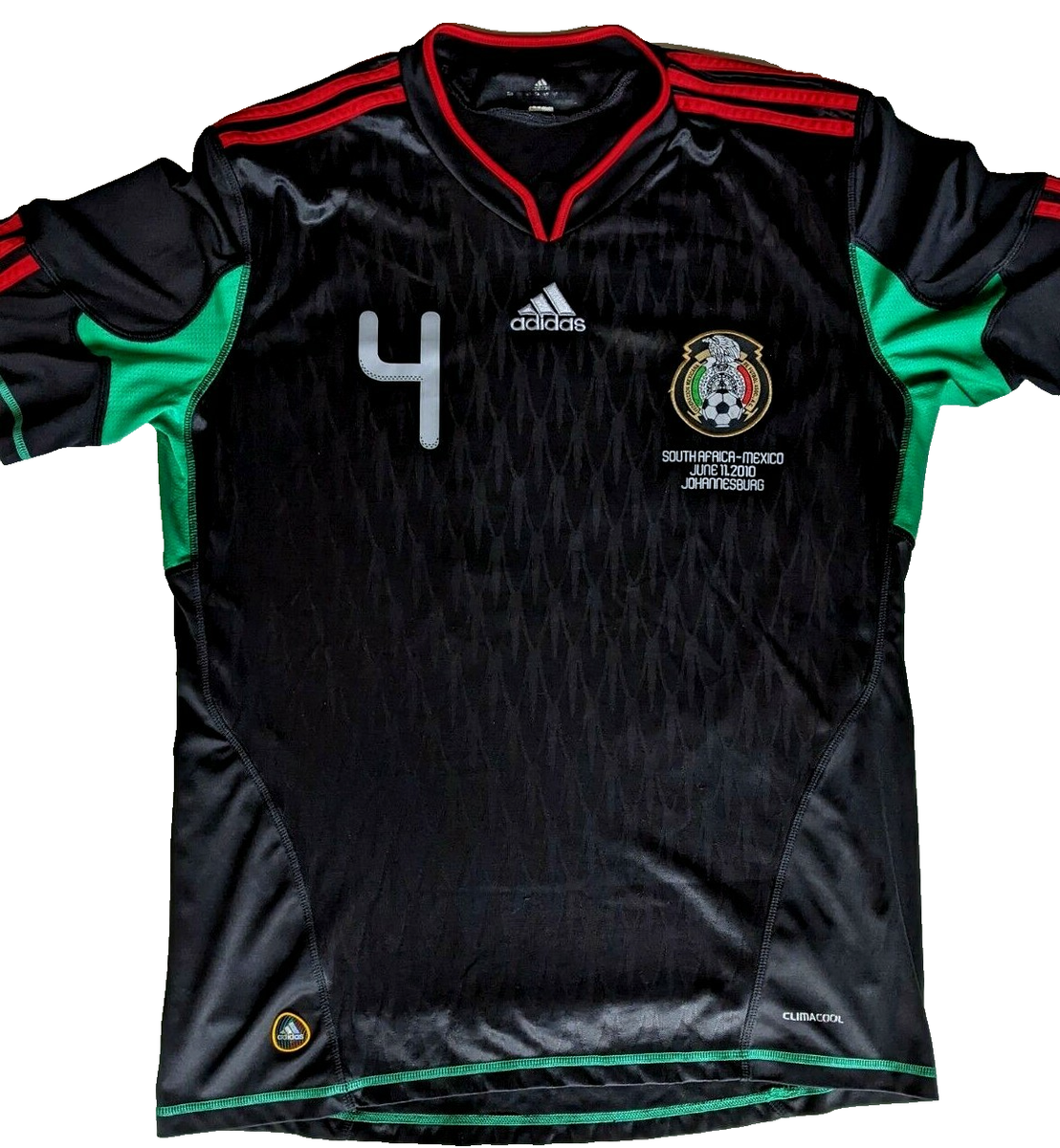 Adidas Mexico 2010 World Cup Official Away Jersey Rafael Marquez