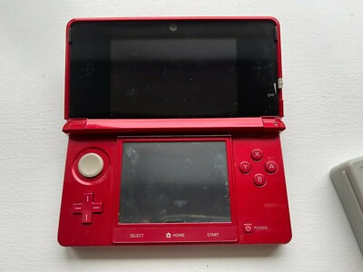 Nintendo 3DS console - Metallic Red - Japanese Import - Good