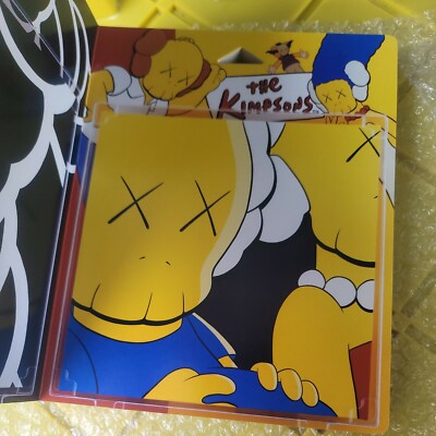 KAWS x The Simpsons - C10 Kimpsons Hardcover Book - RARE /Limited