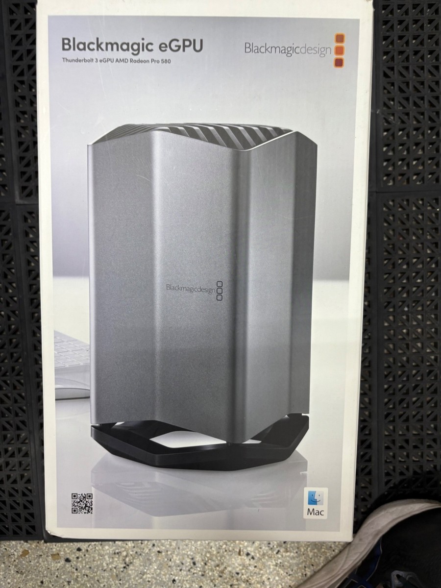 Blackmagic Design T3 RX 580 8GB GDDR5 External Graphics Processor